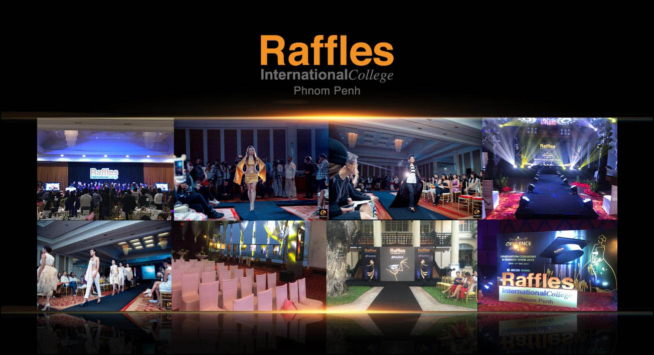 Raffles International College R & F Cambodia event - organized by with Unique Communcation Cambodia
